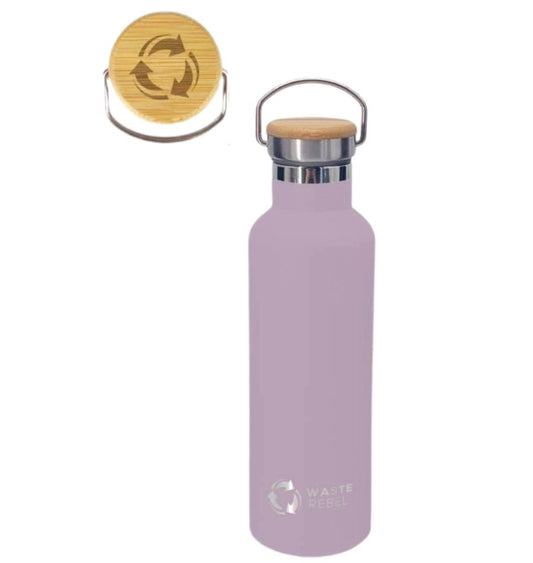 Lila 750ml Edelstahl Thermosflasche